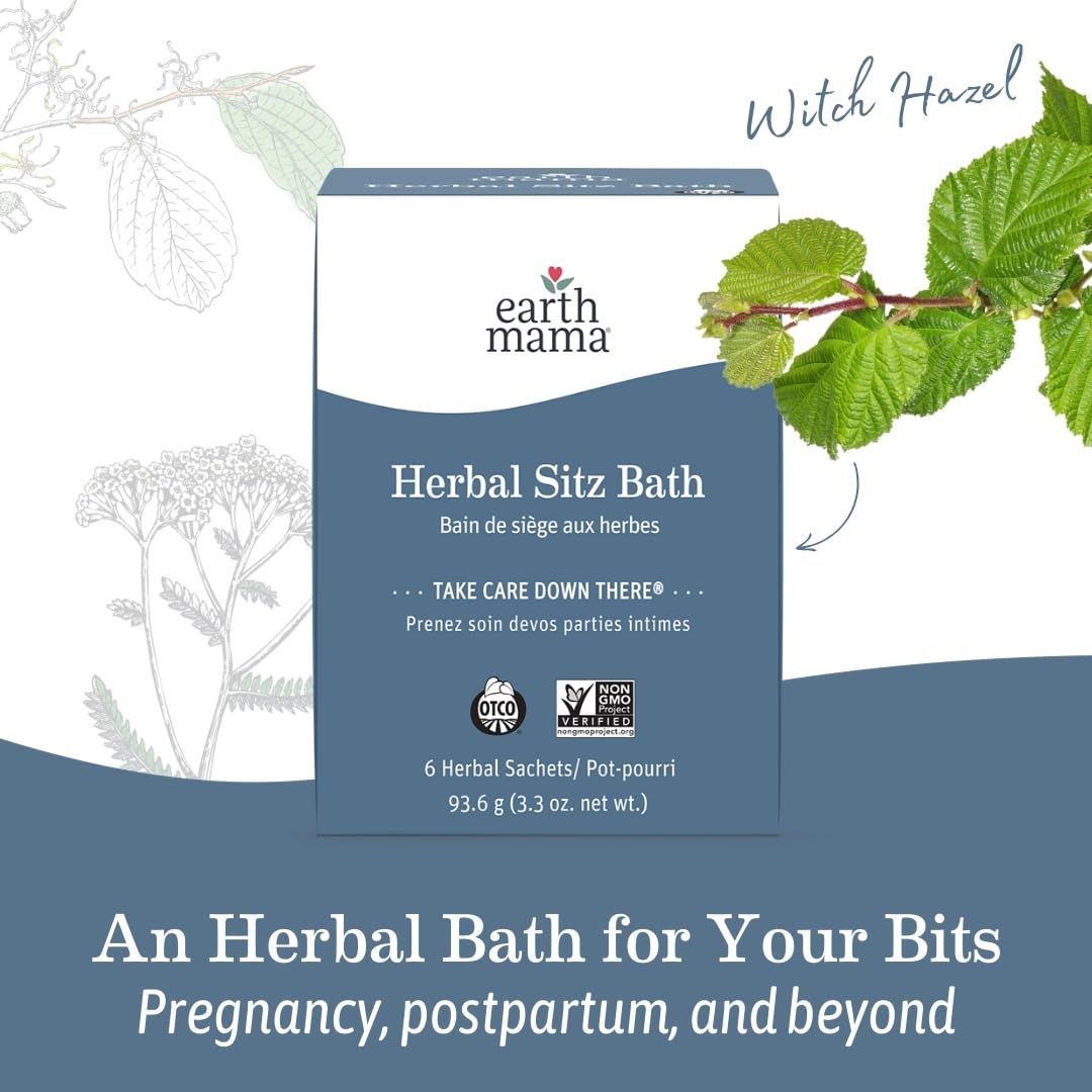 Earth Mama Sitz Bath in use during a gentle, relaxing soak.