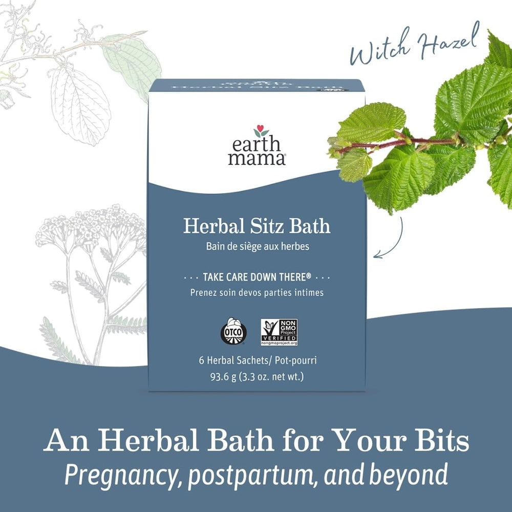 Earth Mama Sitz Bath in use during a gentle, relaxing soak.