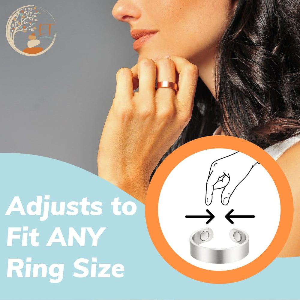 Earth Therapy, acabado pulido en cobre para una apariencia elegante.