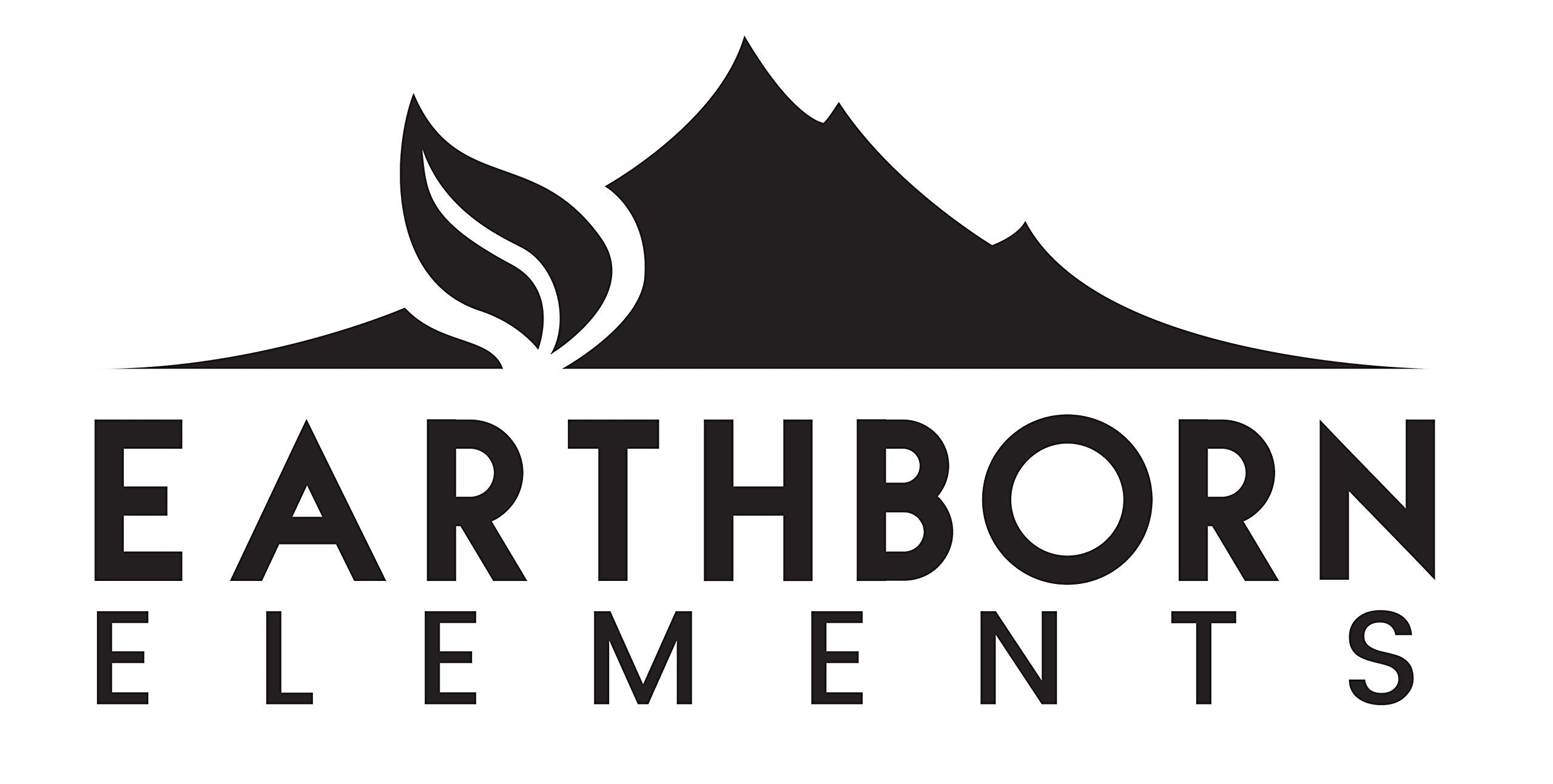 Earthborn Elements botella de vidrio, almacenamiento sencillo para tu rutina diaria