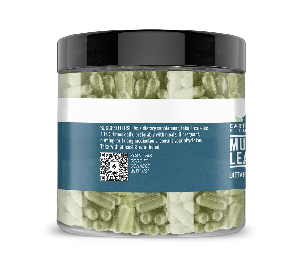 Earthborn Elements label close-up showing no additives or fillers for pure quality