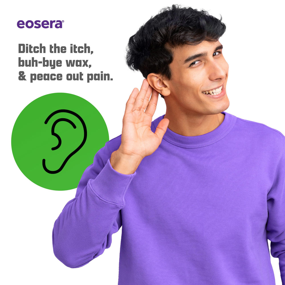 Ear Wax MD eosera after-use result image showing clean, comfortable ears