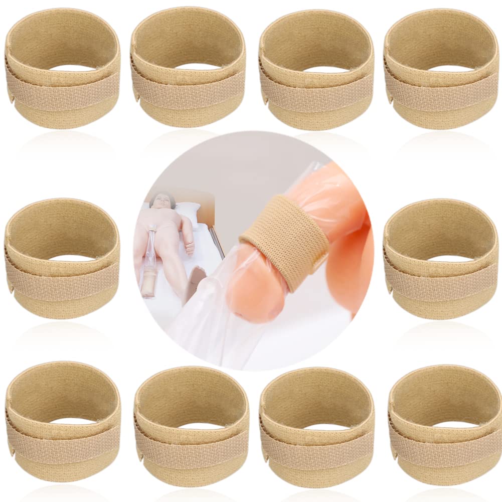 EaseCare male external catheter strap with adjustable fit secures condom catheter overnight.