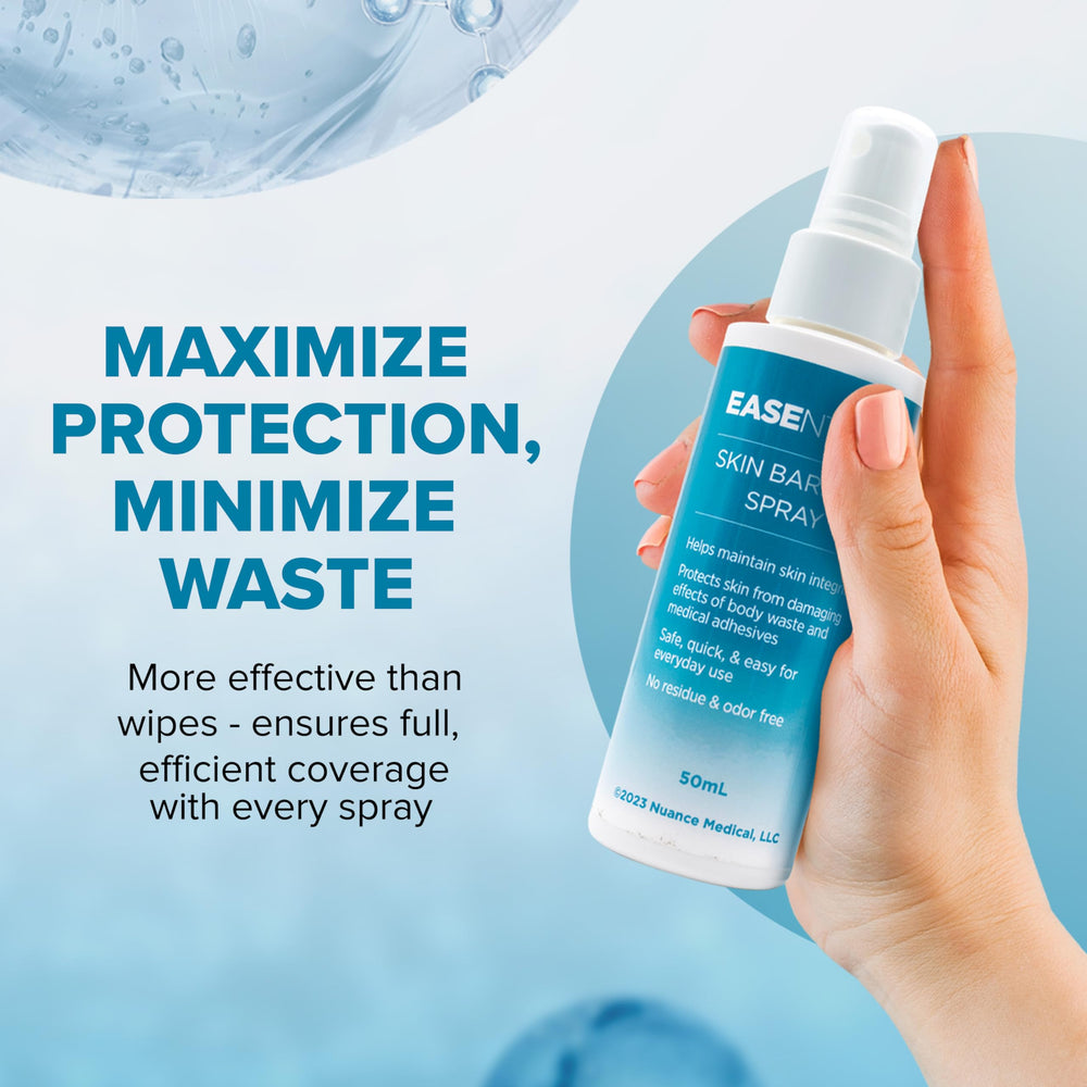EASEntials gentle formula supports easy application on delicate skin.