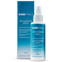 EASEntials quick-drying ostomy barrier spray bottle provides fast, comfortable skin prep.