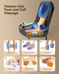 EaseZen Air compression massage for gentle ankle and leg comfort