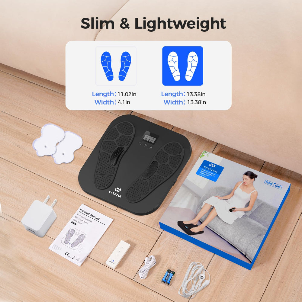 EaseZen massager compact design suitable for home use.