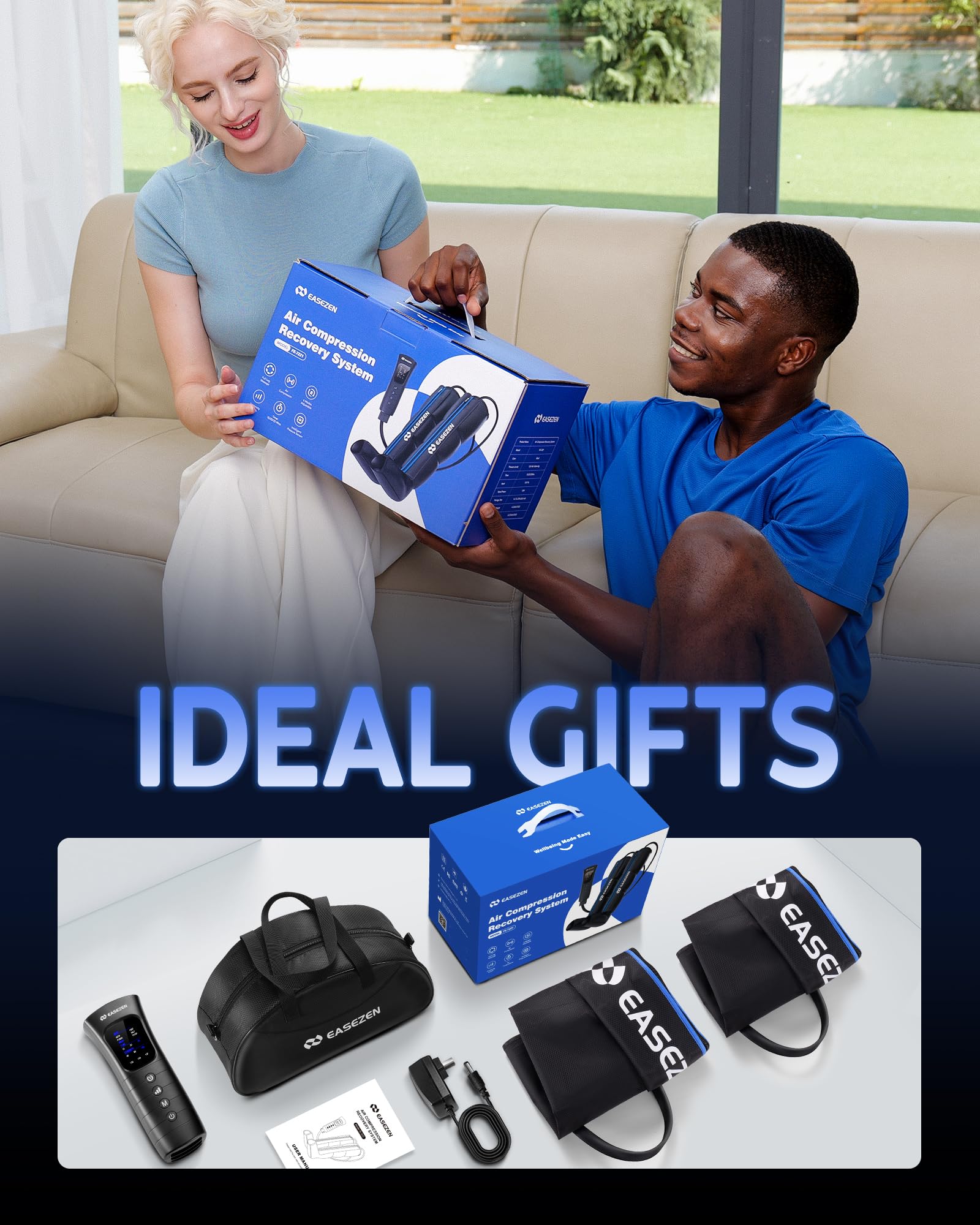 EaseZen gift warranty pack emphasizes thoughtful gifting and reliable support.