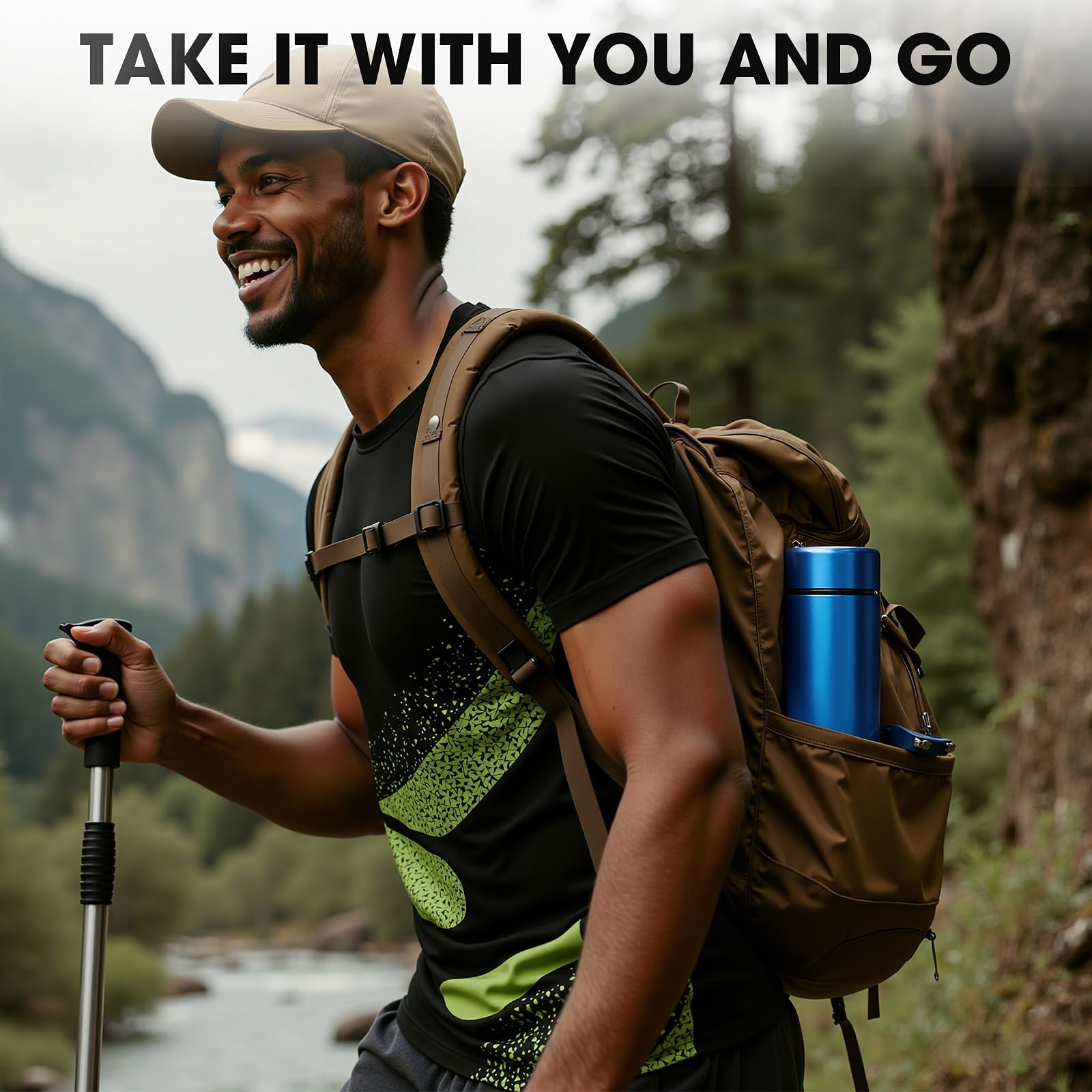 Easifeel compact design fits into luggage without adding bulk.