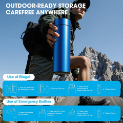 Easifeel inner compartments fit 1–3 insulin pens for flexible packing.