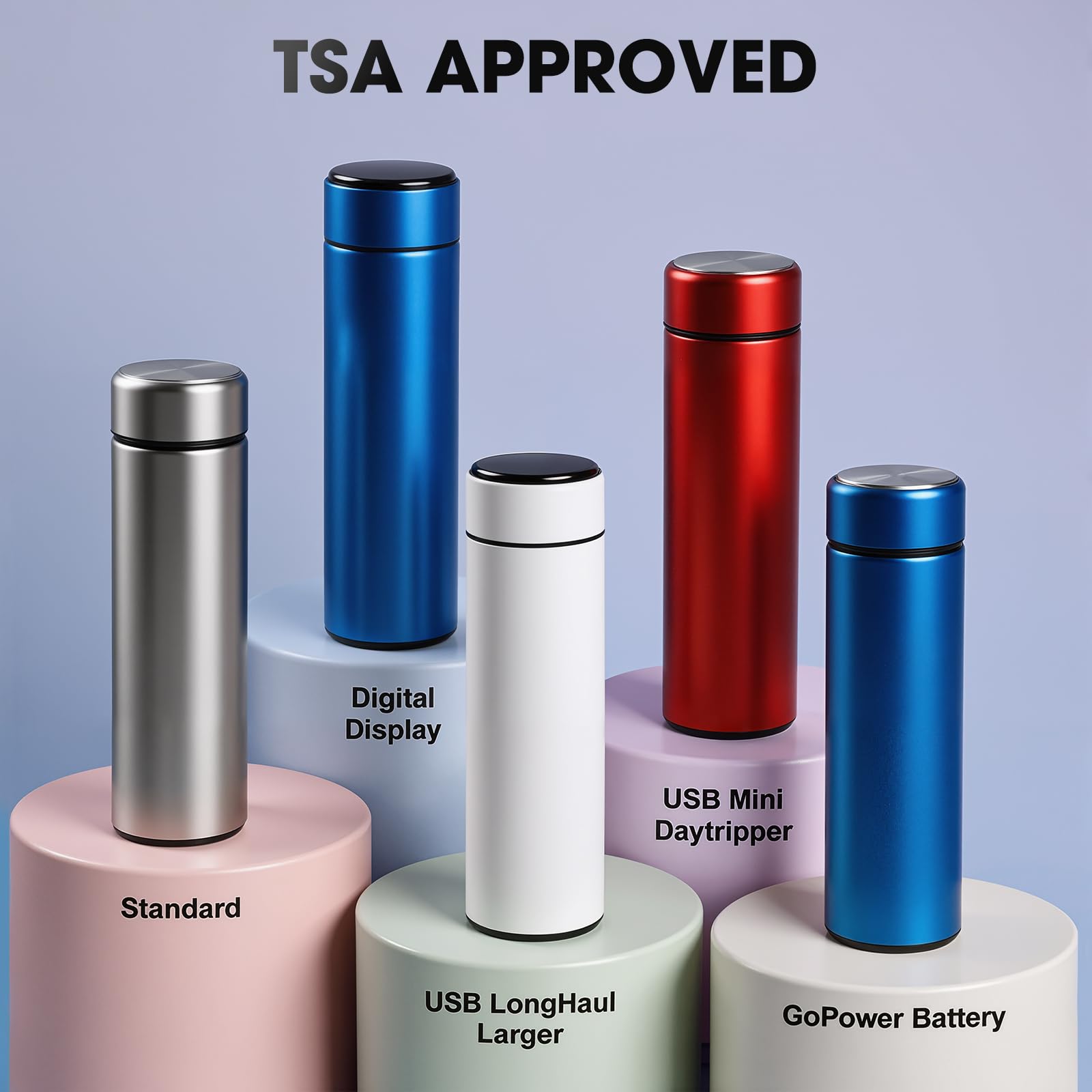 Easifeel TSA-approved, battery-free insulin cooler for easier travel.