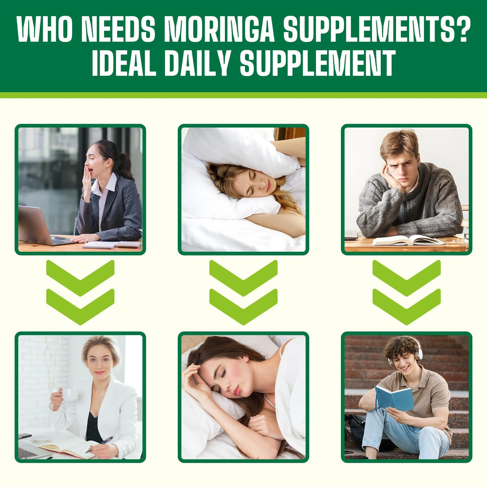Easinloty Moringa Powder probiotics and ginger label emphasizing gut support