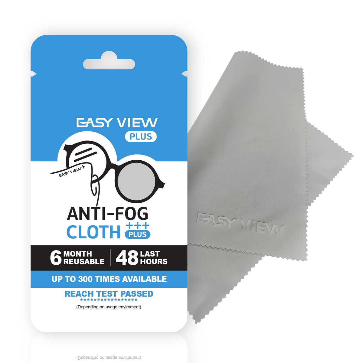 Easy View anti-fog bottle demonstrates nanotech action for clear lenses