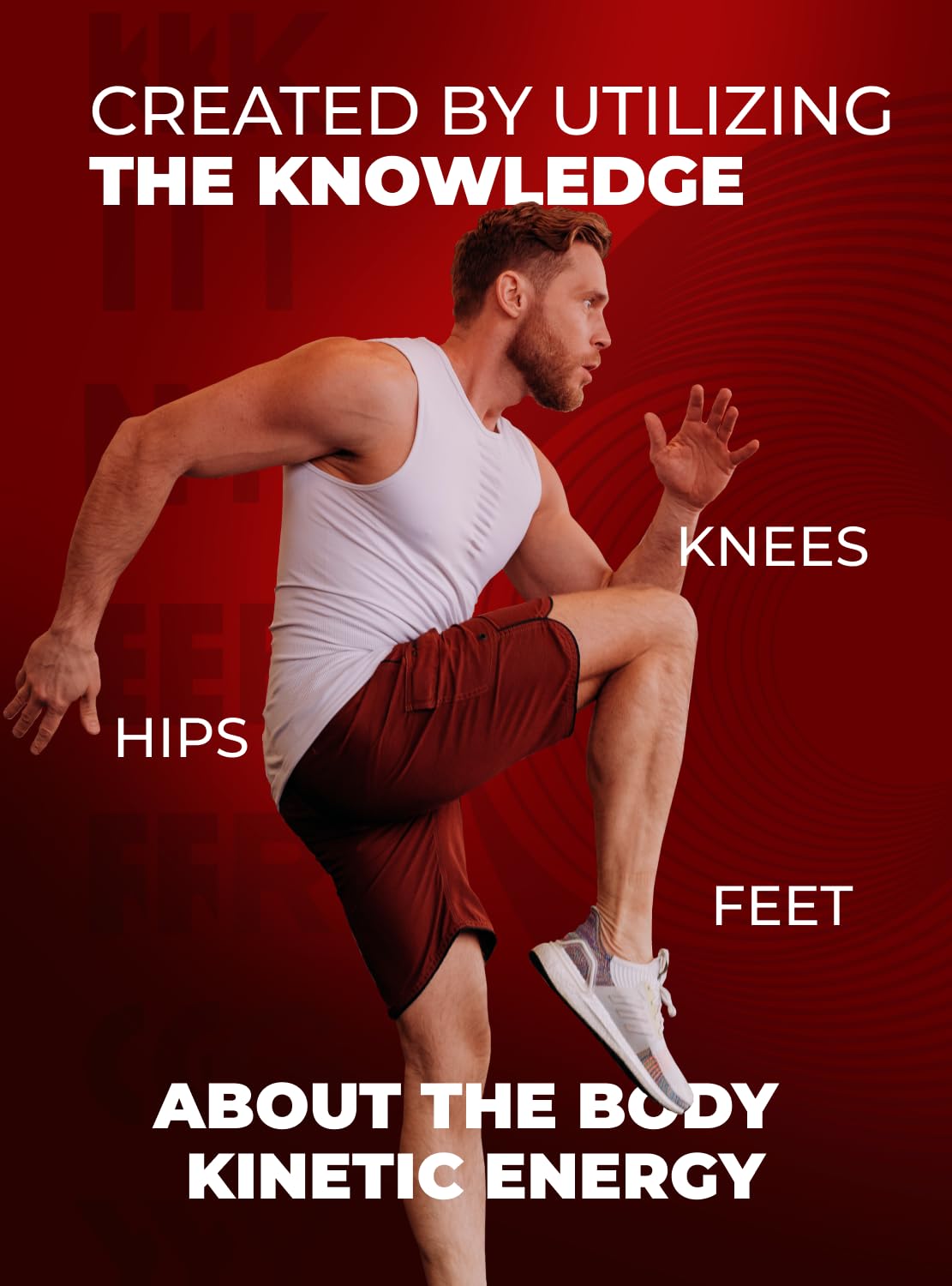EASYFEET Kinergy breathable cover keeps feet cool and dry during exercise