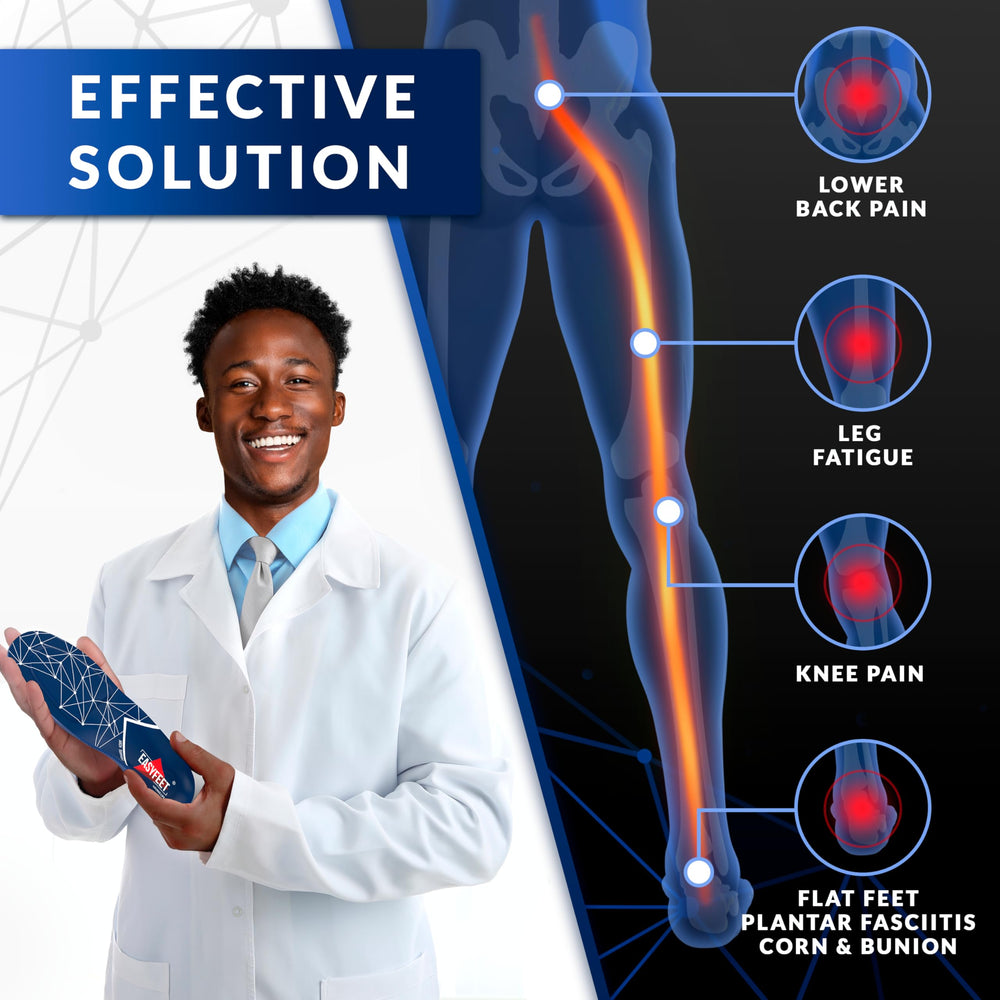EasyFEET orthotic insole featuring breathable fabric for cooler feet