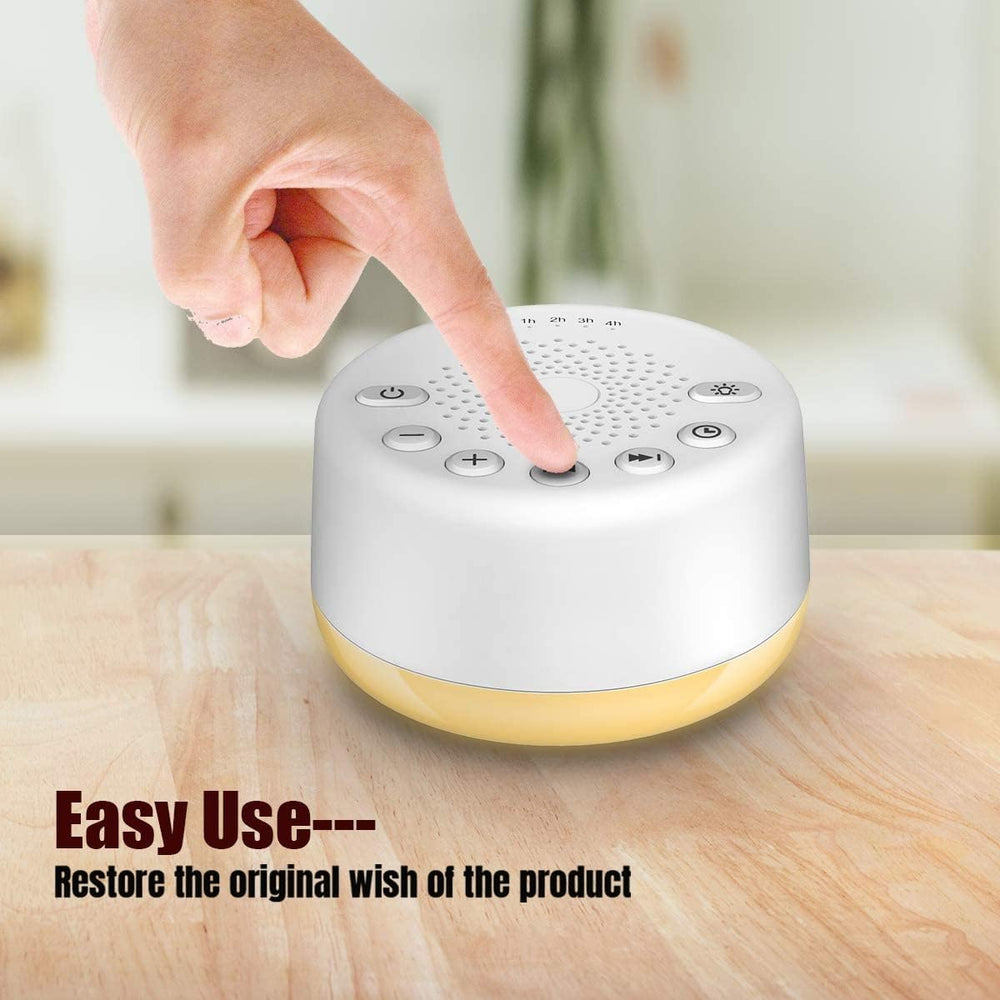 EasySleep powered by AC or USB for flexible use anywhere
