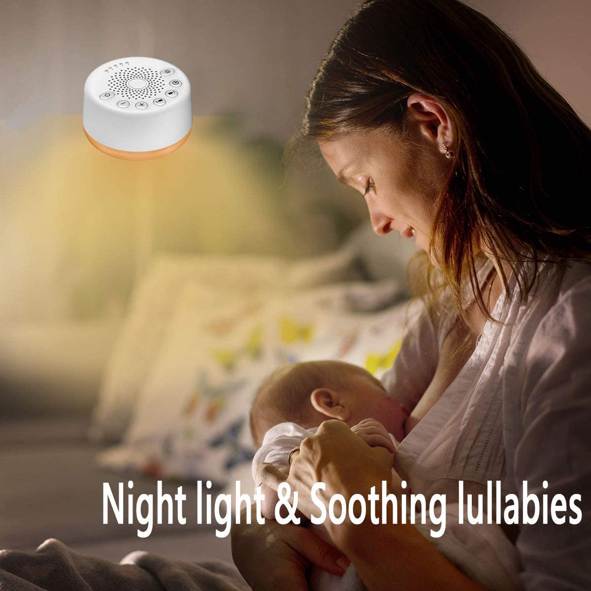 EasySleep warm LED night light provides cozy bedtime illumination