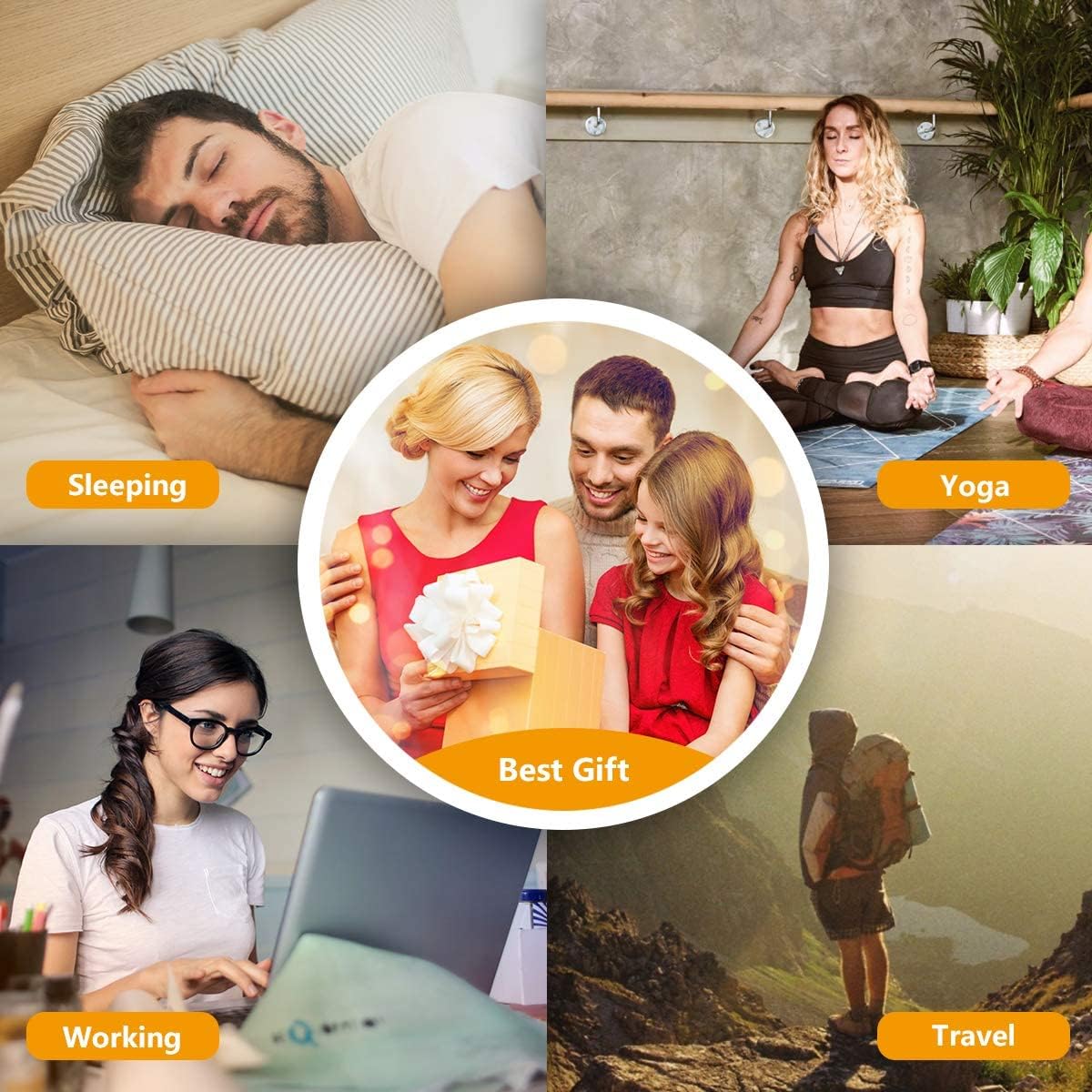 EasySleep timer options 60-240 minutes with automatic off