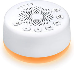 EasySleep sound machine with a compact design for bedside and travel use