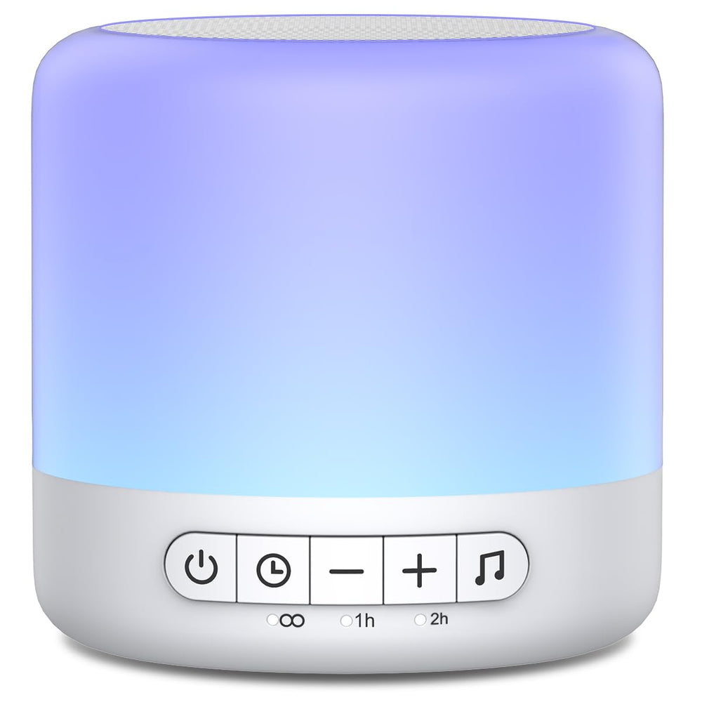 Easysleep white noise machine showing sound selection to mask distractions.