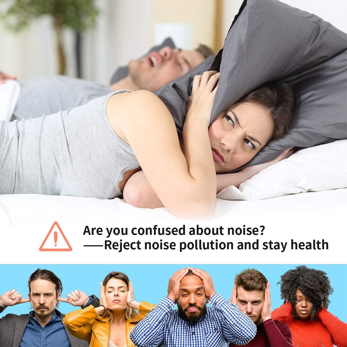 EasySleep with 32 volume levels to tailor sound to your space