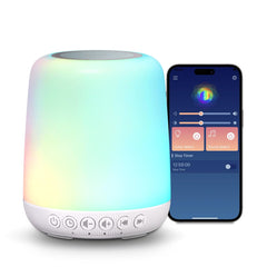 Easysleep white noise sound machine with 30 soothing sounds for restful sleep