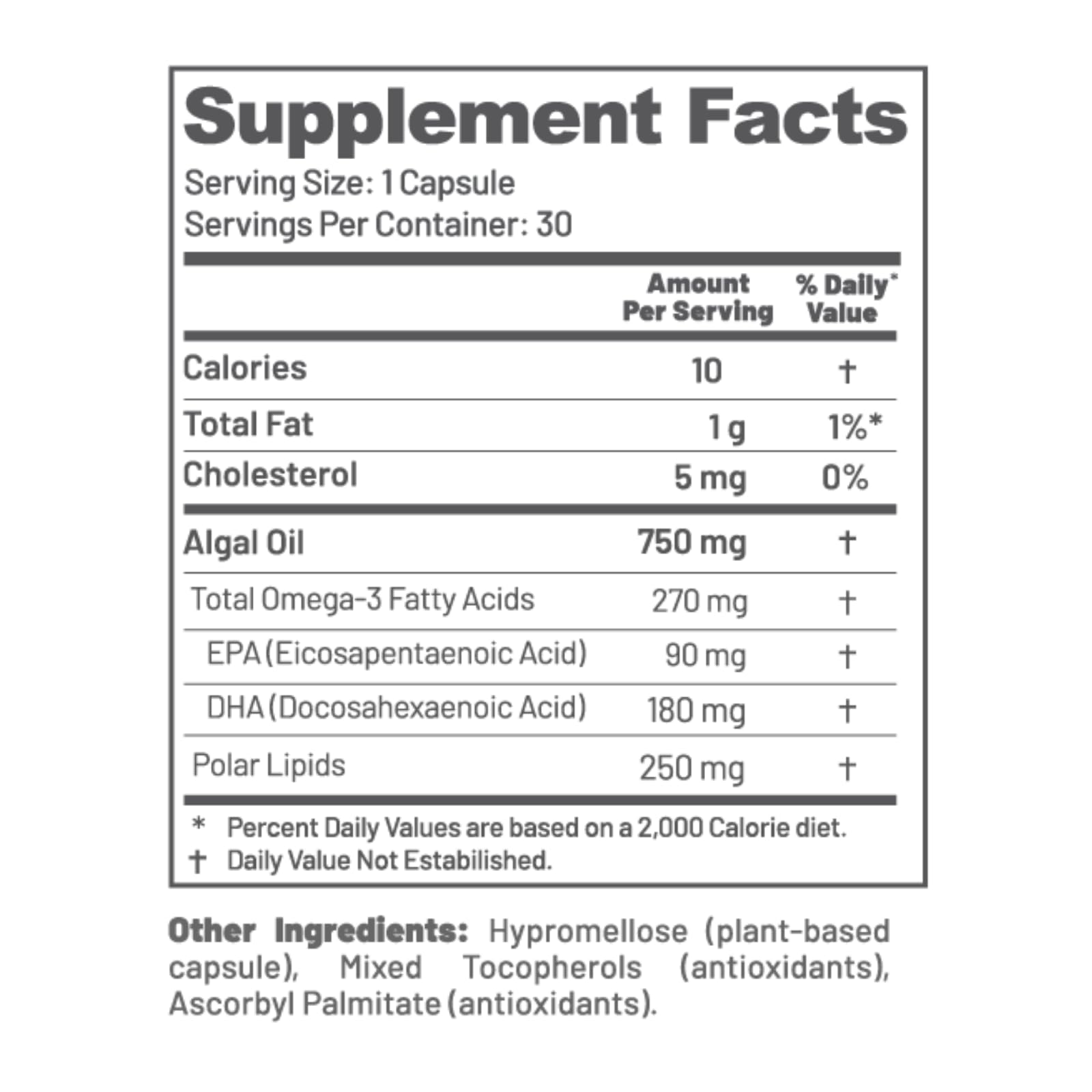EAT INTACT vegan omega-3 packaging with quality testing badge