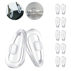 Almohadillas nasales Eazean de silicona, compatibles con Oakley Contrail, comodidad diaria.