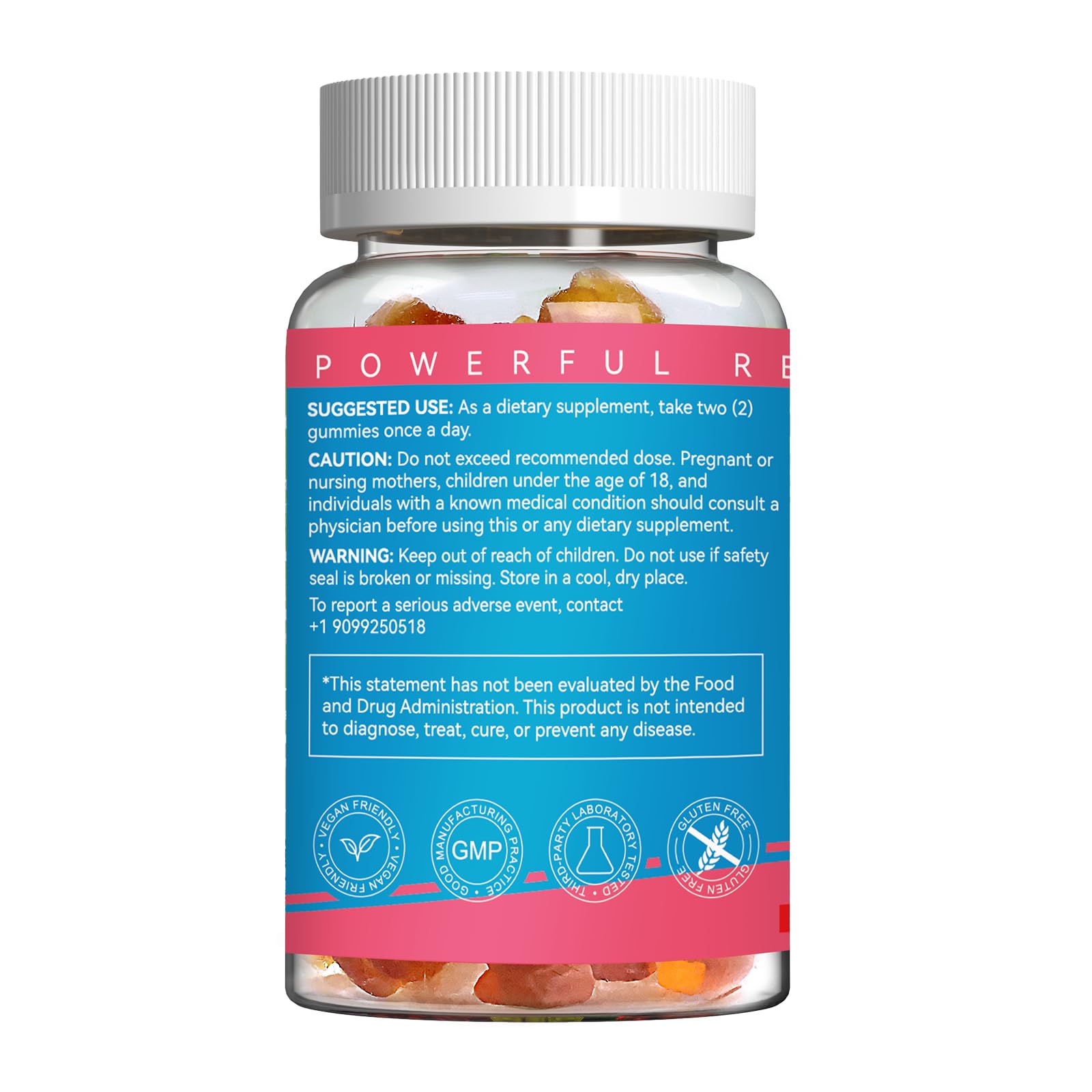 EAZGOO Berberine Gummies on desk for easy routine