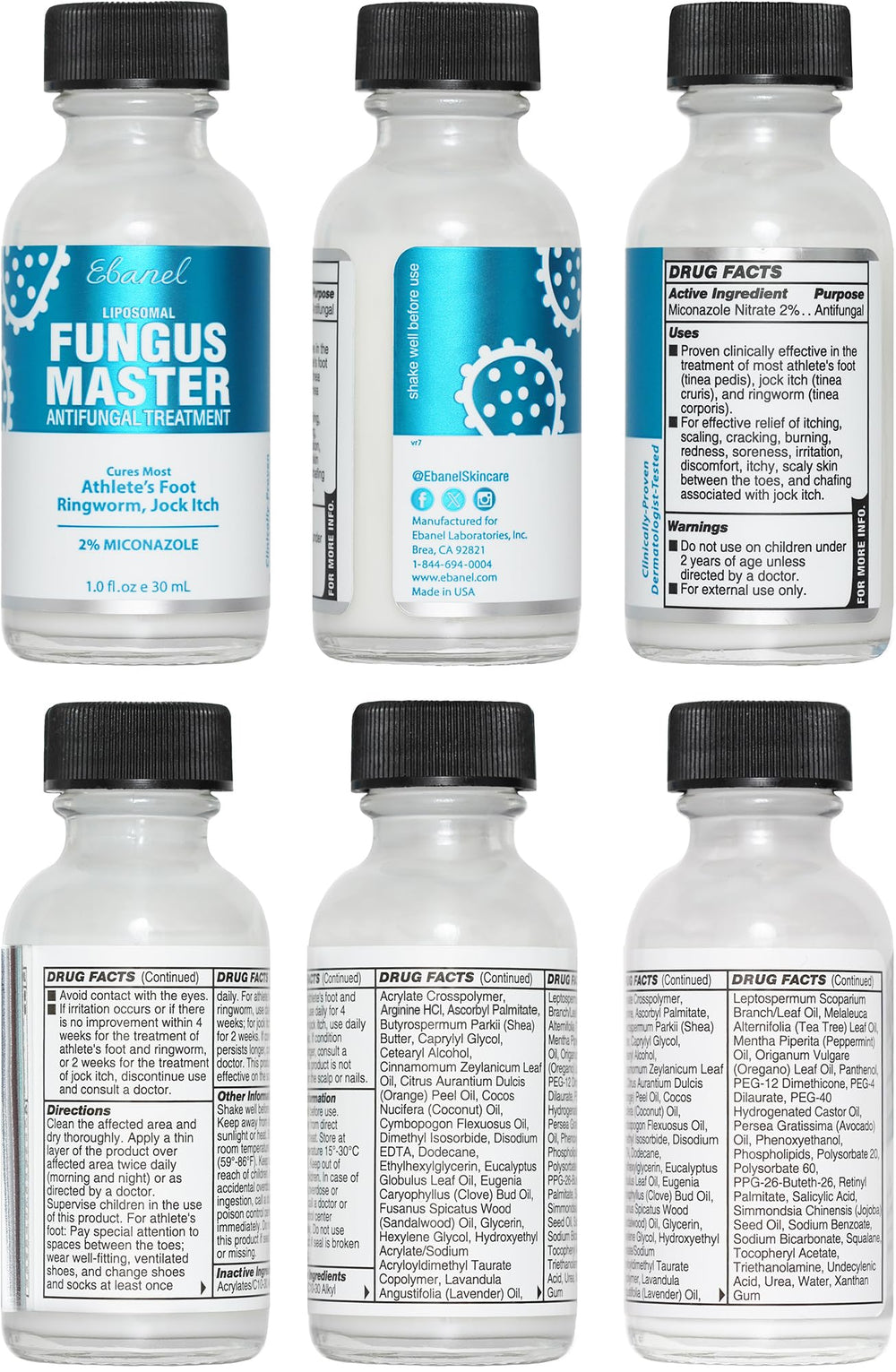 Hypoallergenic, odorless, non-greasy Ebanel foot care cream