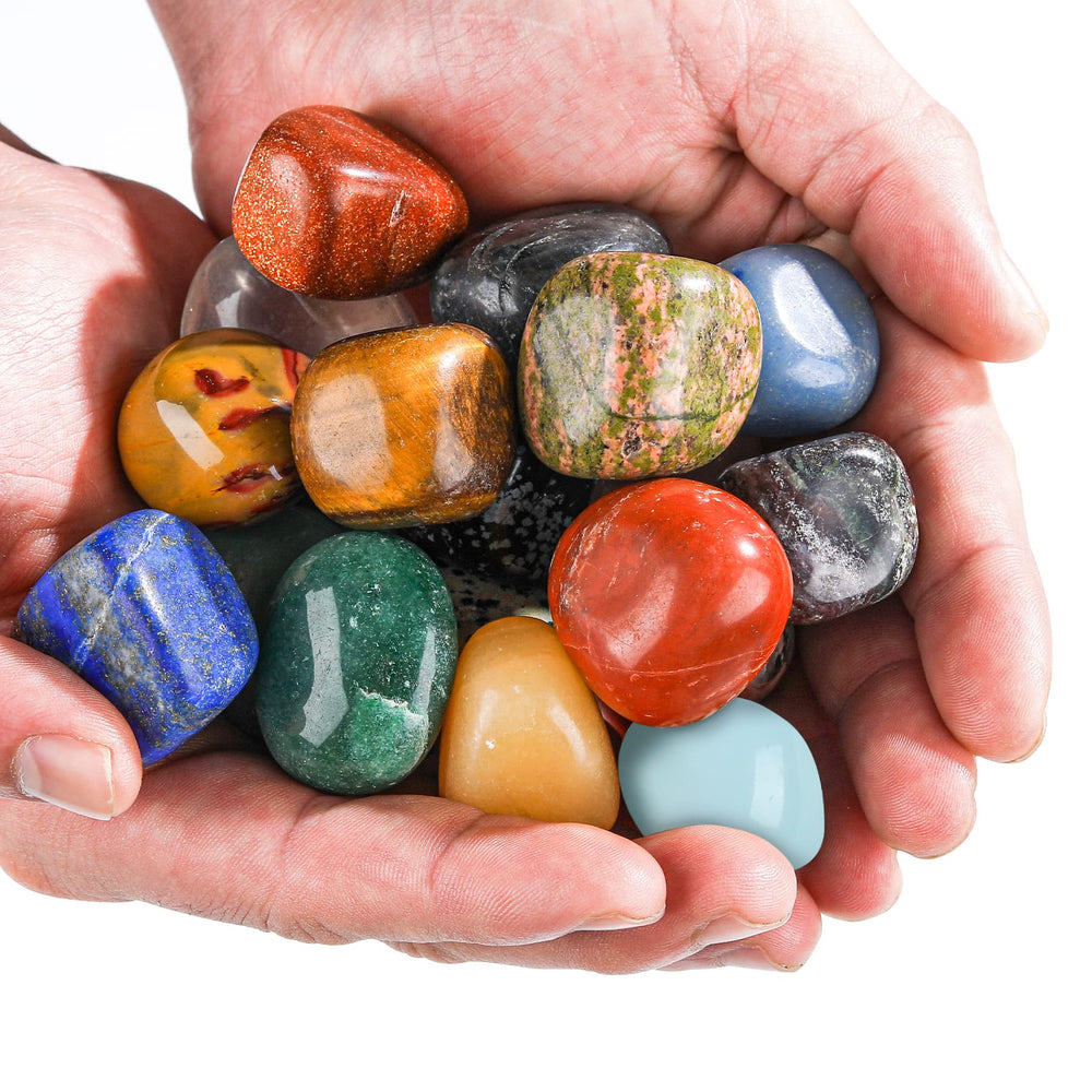Ebristar mixed gemstone collection for DIY decor and craft projects