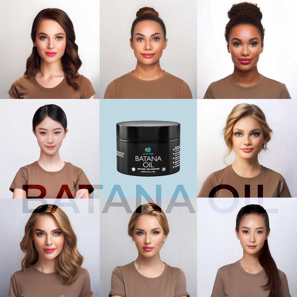People using Batana oil for daily scalp care and hair conditioning.