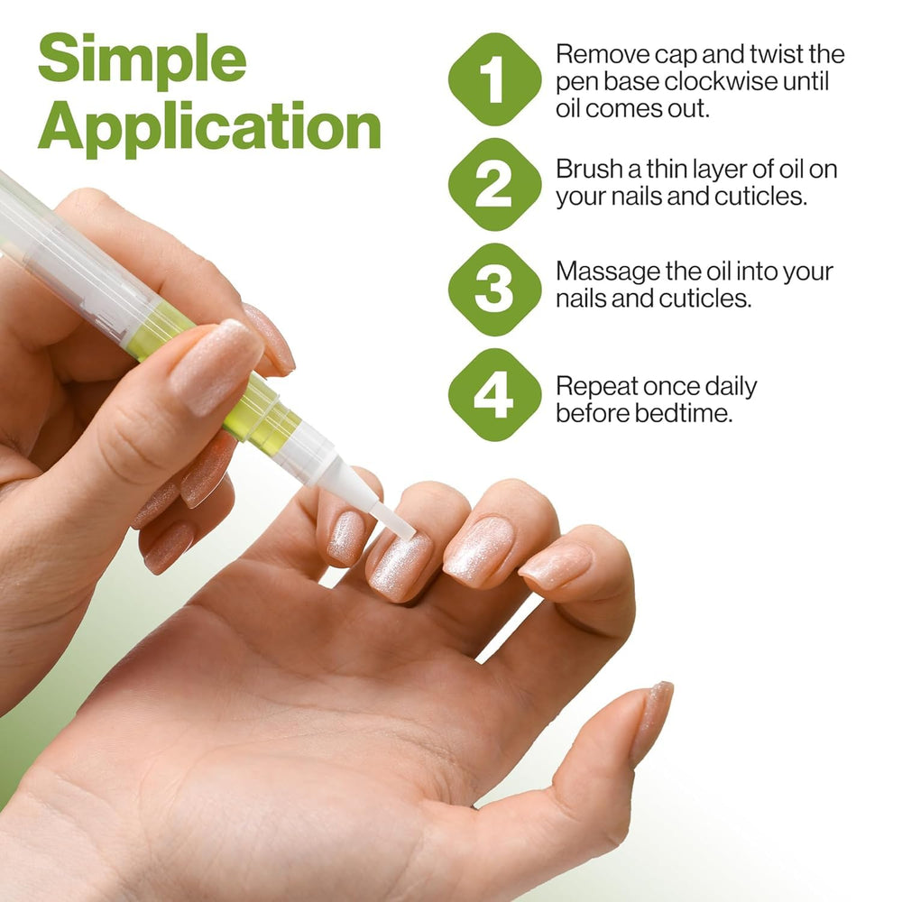 ECCO PURE Cuticle Oil supports overall foot care with nourished nails.