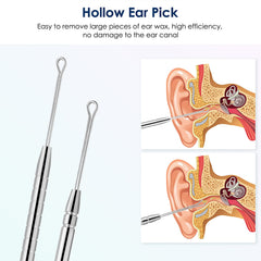 Polished safety ear tips from ECKXCH ensure smooth, comfortable use.