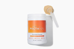 EcoNugenics PectaSol dosing scoop demonstrates easy daily use with the powder.