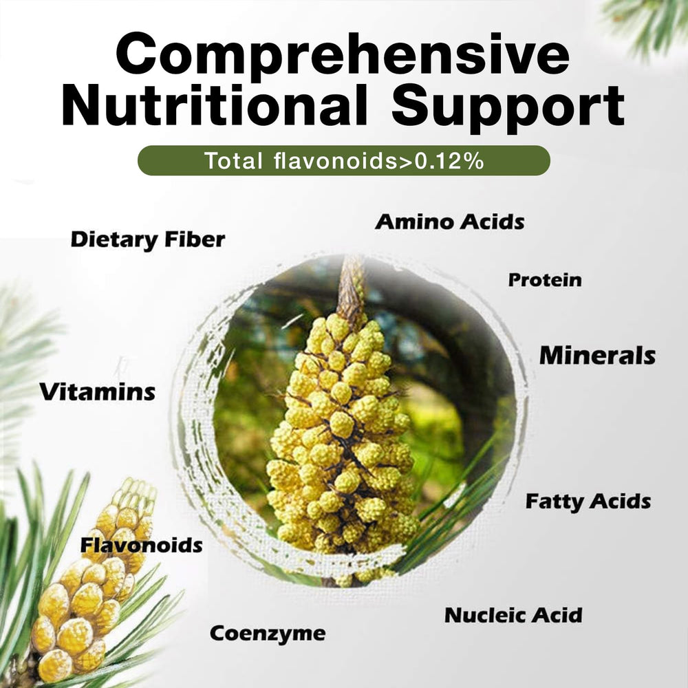 Eco-Taste Pine Pollen Powder in recipes adds versatility to meals and smoothies.