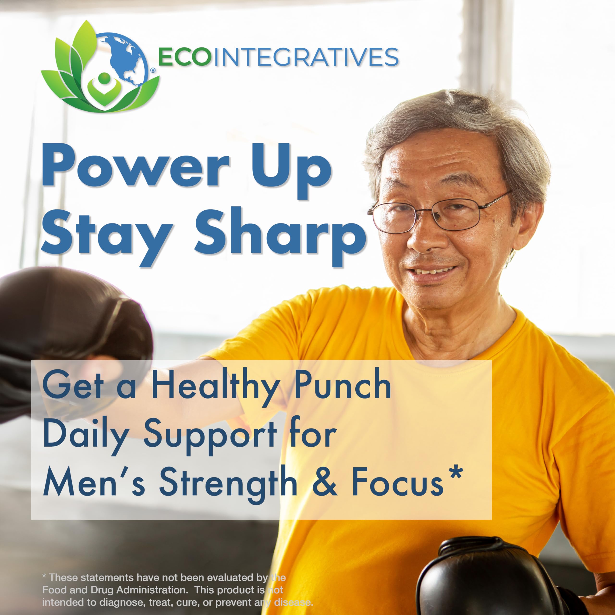 EcoIntegratives Active B6 vegan formula communicates purity for wellness routines.