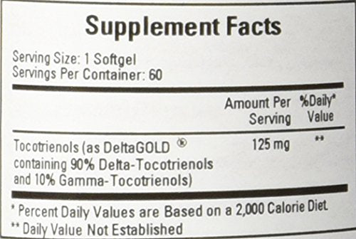 Close-up of Annatto Tocotrienols soft gels highlighting convenient capsules