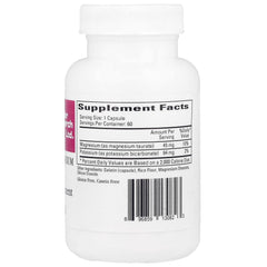 Ecological Formulas cardiovascular magnesium-potassium-taurate label — clear product details.