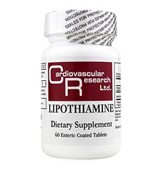 Ecological Formulas Lipothiamine white bottle for convenient daily thiamine supplementation