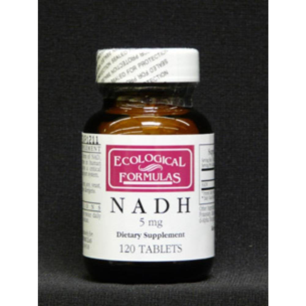 Ecological Formulas NADH tablet bottle with 5 mg dosage for daily energy support