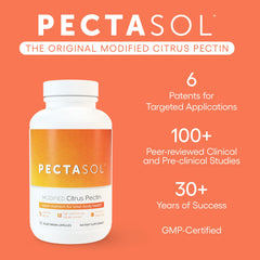 EcoNugenics PectaSol capsules bottle for convenient daily supplementation.