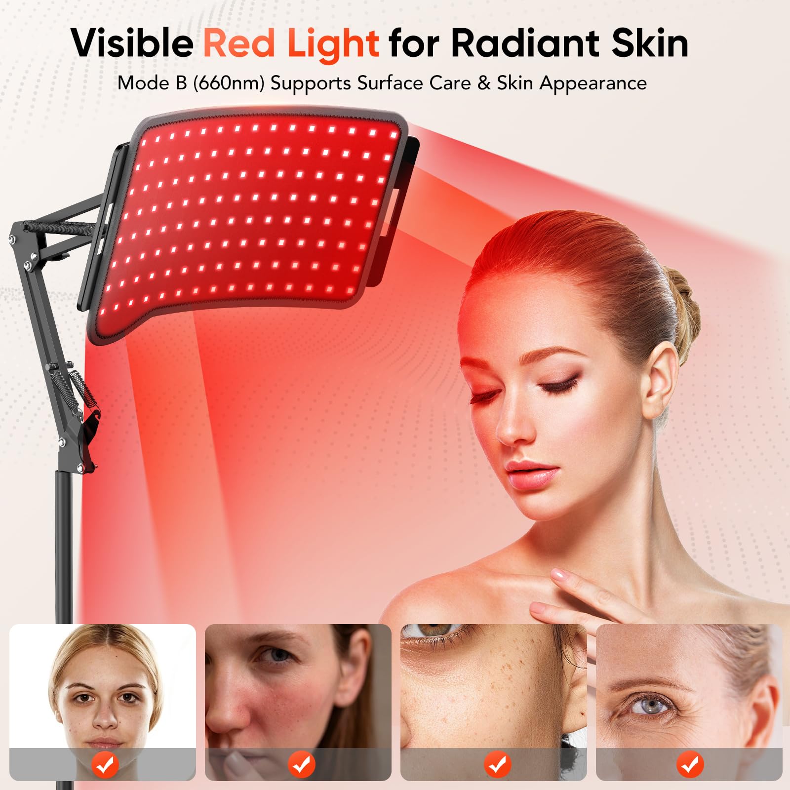 ECOVYRA 3-in-1 therapy setup supports body, face, and neck treatments.