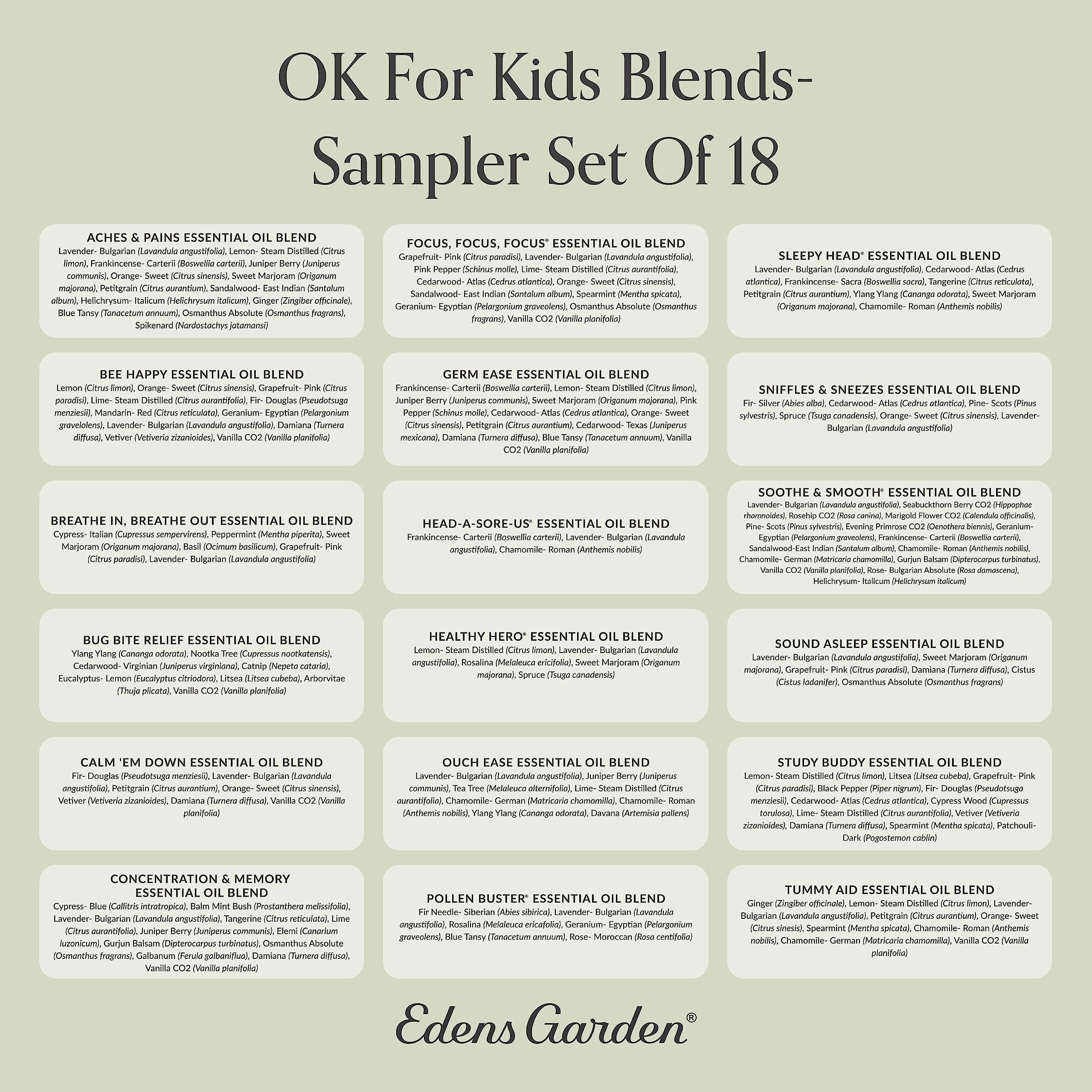 Edens Garden aromatherapists available to help with family aromatherapy needs