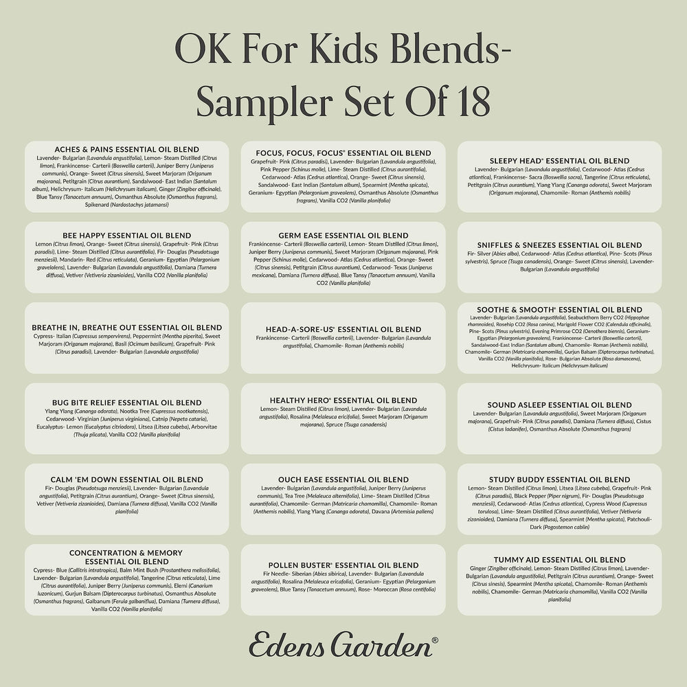 Edens Garden aromatherapists available to help with family aromatherapy needs