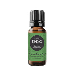 Edens Garden Cypress Italian oil bottle for diffuser and calm mood
