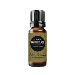 Edens Garden Frankincense Carterii bottle, pure essential oil for meditation and emotional balance.