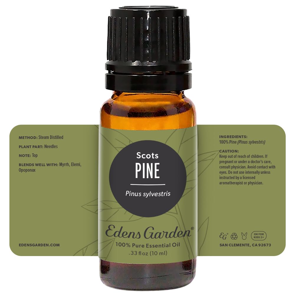 Edens Garden Pine-Scots essential oil relaxing ambience in room.