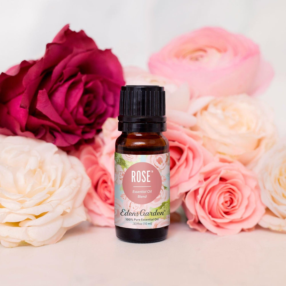 Edens Garden Rose diffuser scene creates a calming, romantic ambiance.