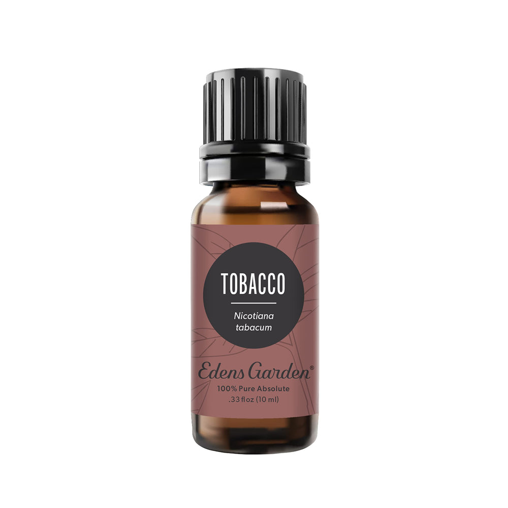 Edens Garden Tobacco Absolute bottle shown, ideal for diffusers and perfumery.